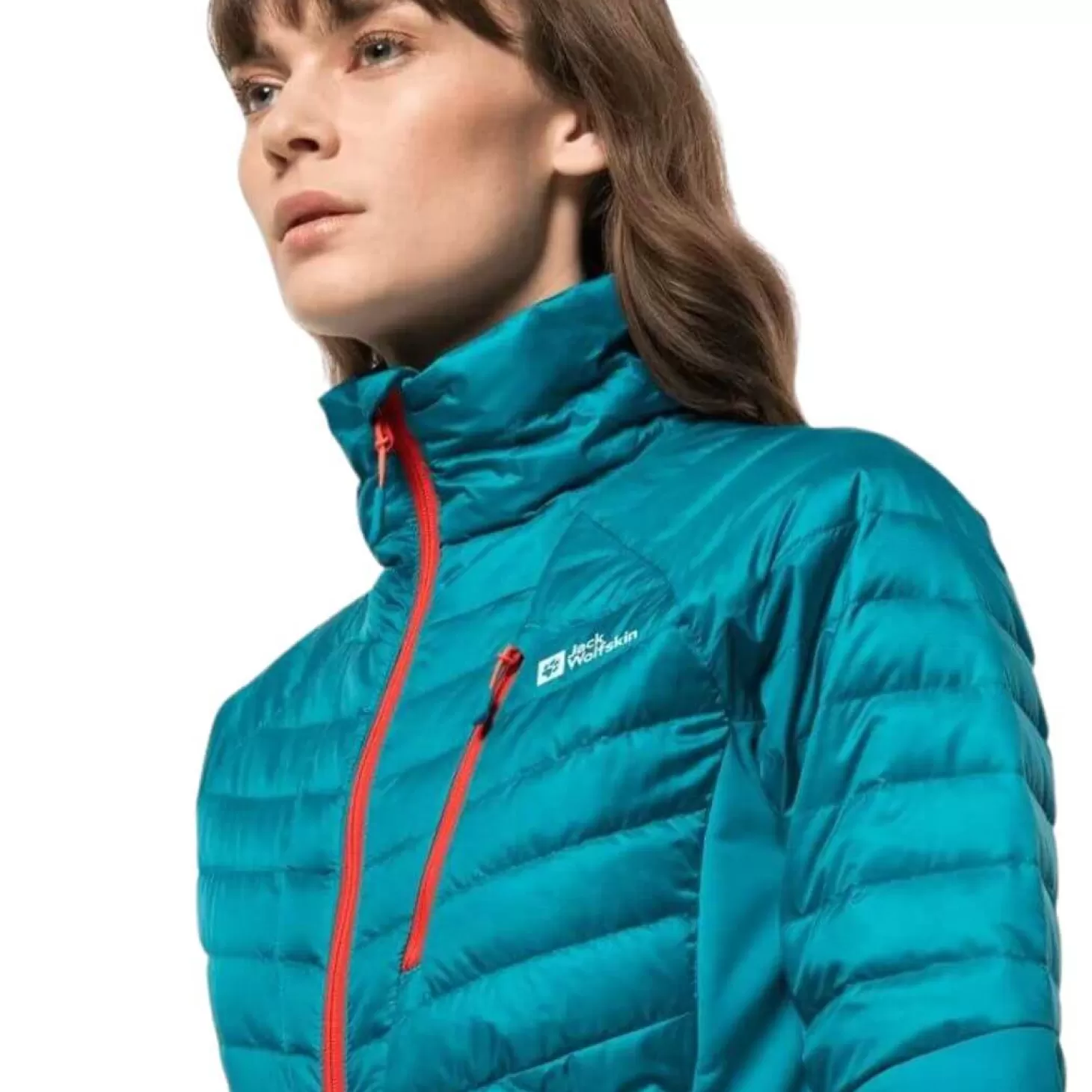 Dame Jack Wolfskin Dunjakke Til Dame - Nebelhorn Down Hybrid W - Bla