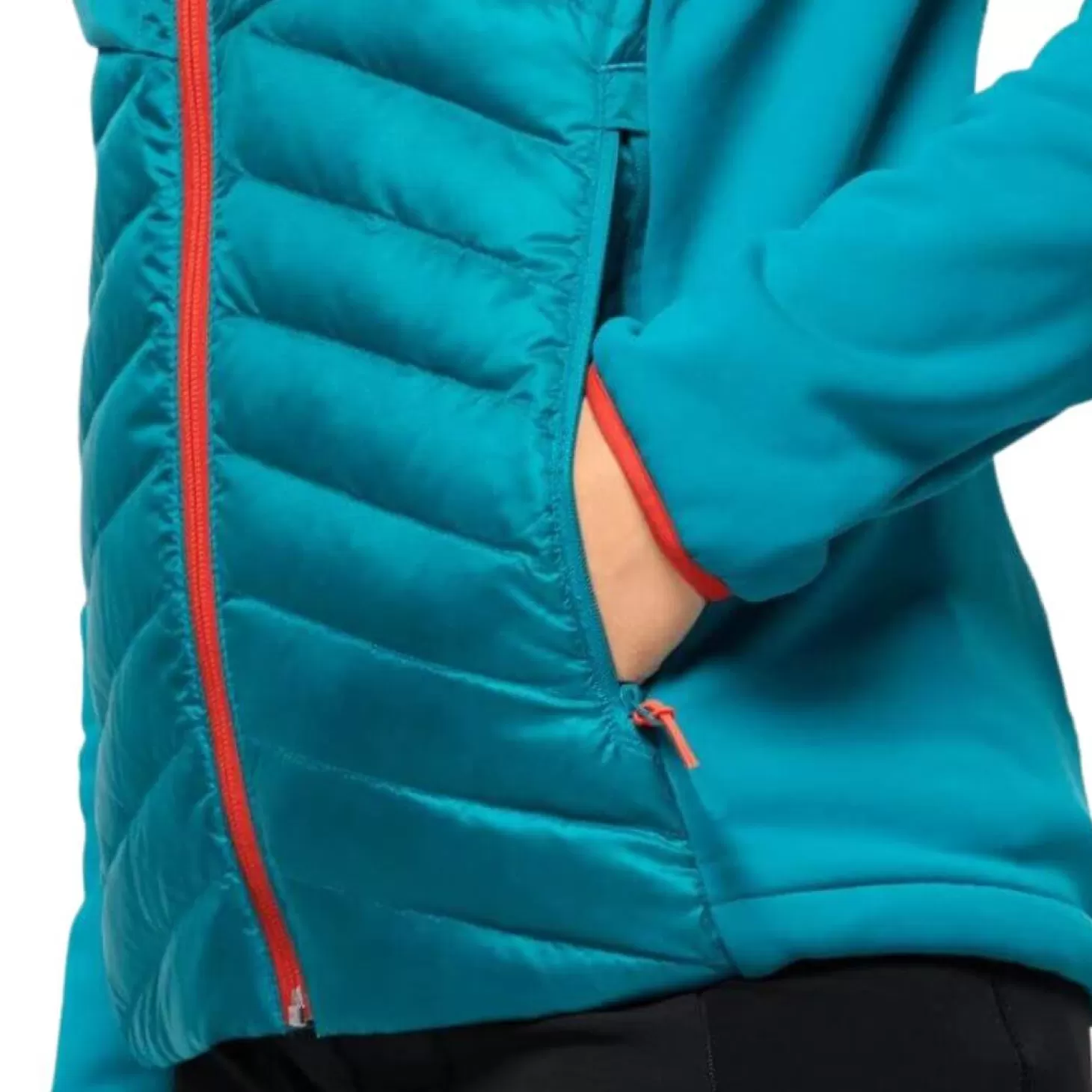 Dame Jack Wolfskin Dunjakke Til Dame - Nebelhorn Down Hybrid W - Bla