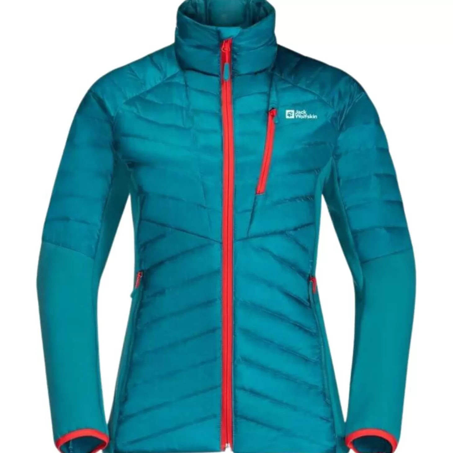 Dame Jack Wolfskin Dunjakke Til Dame - Nebelhorn Down Hybrid W - Bla