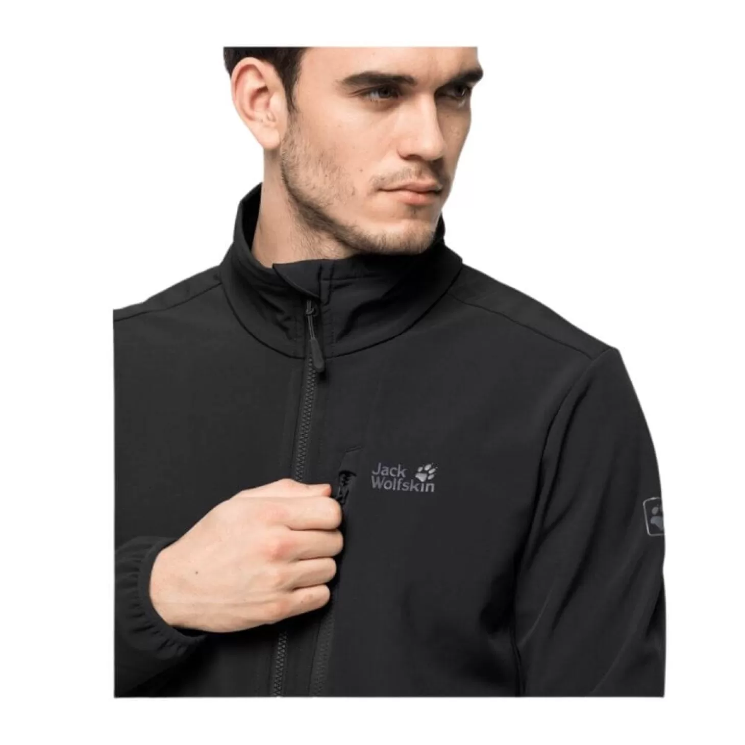 Herre Jack Wolfskin Jakke Til Herre - Whirlwind M - Sort