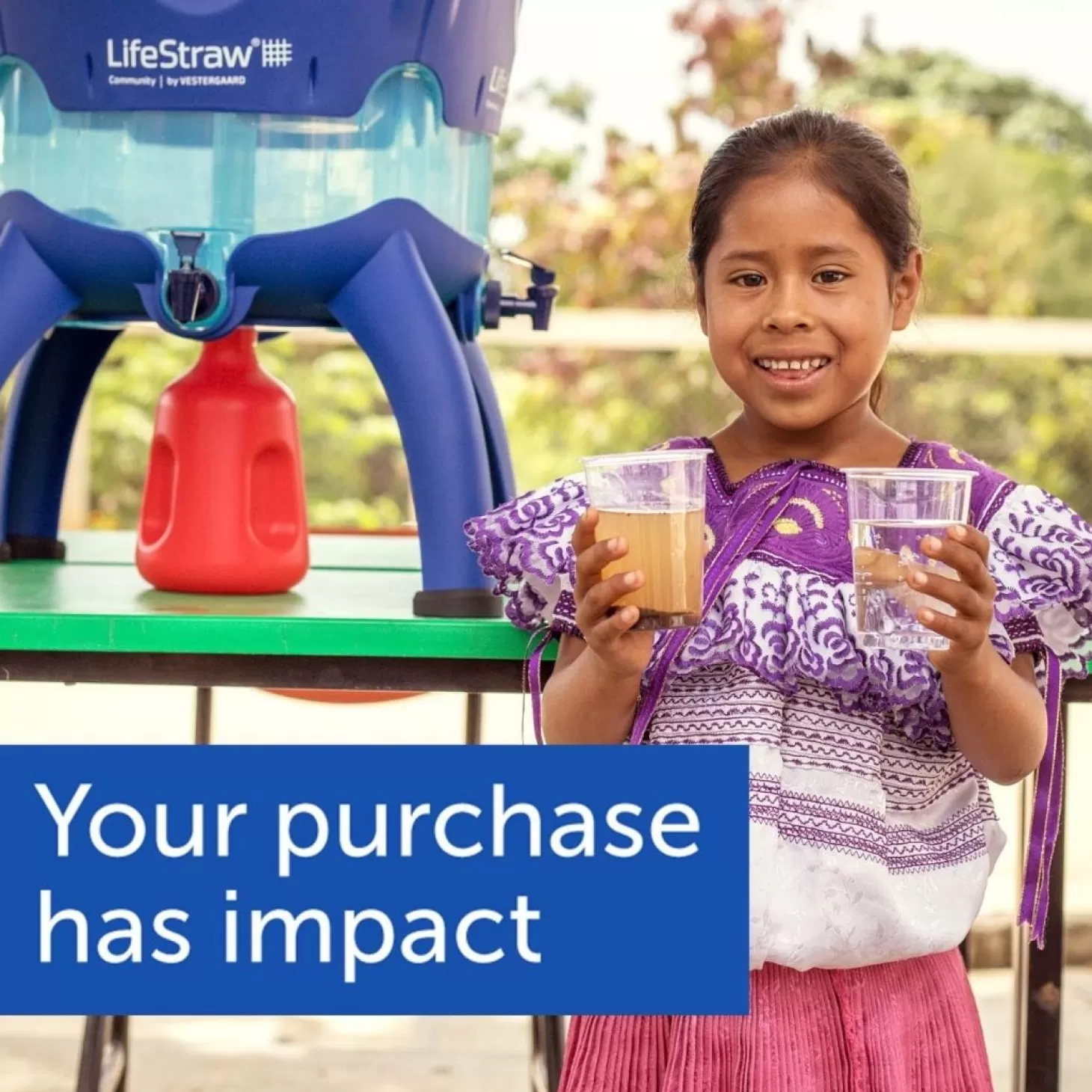 Lifestraw - Personligt Vandfilter - Gron