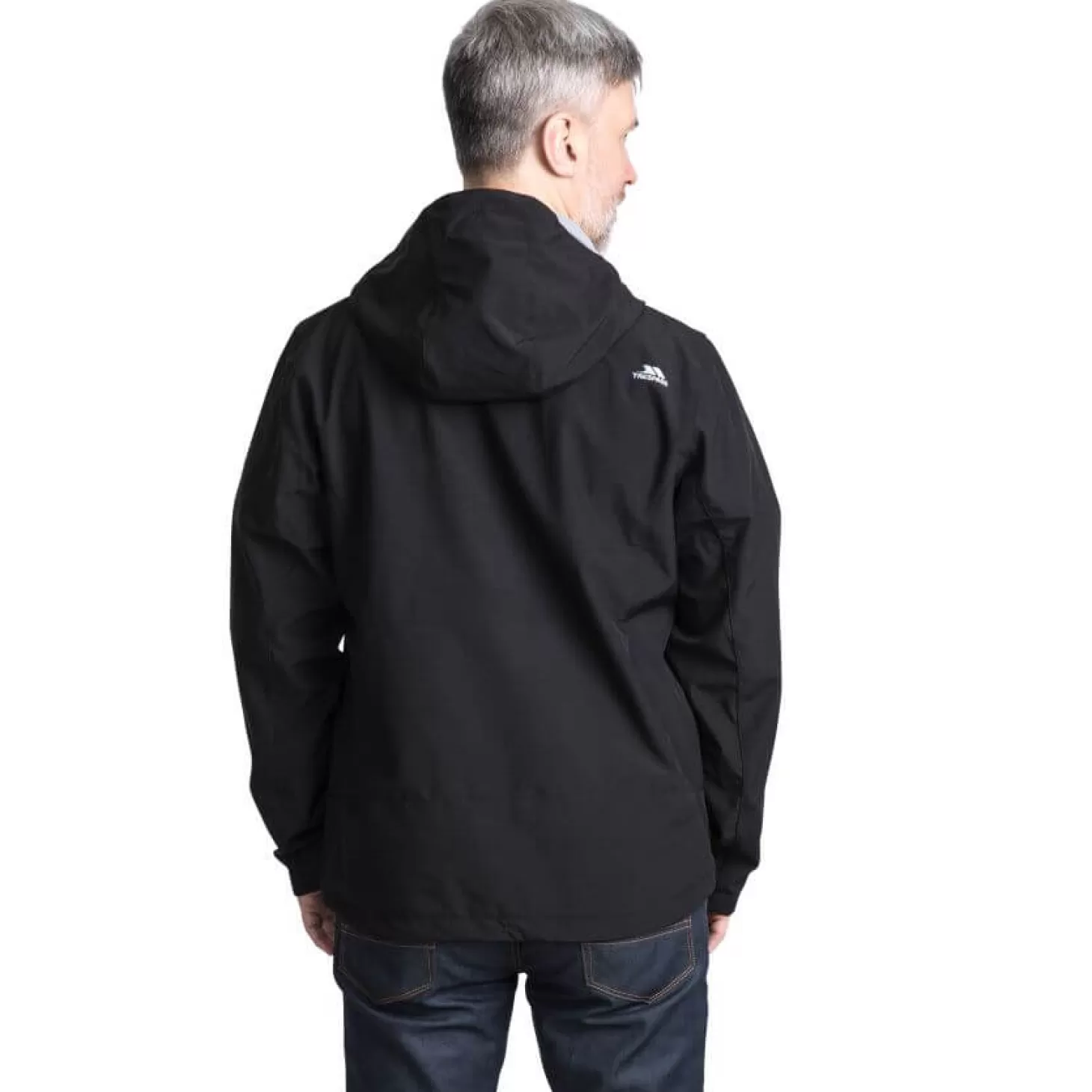 Herre Trespass Softshell Jakke - Stanford - Sort (Kun Xs Tilbage)