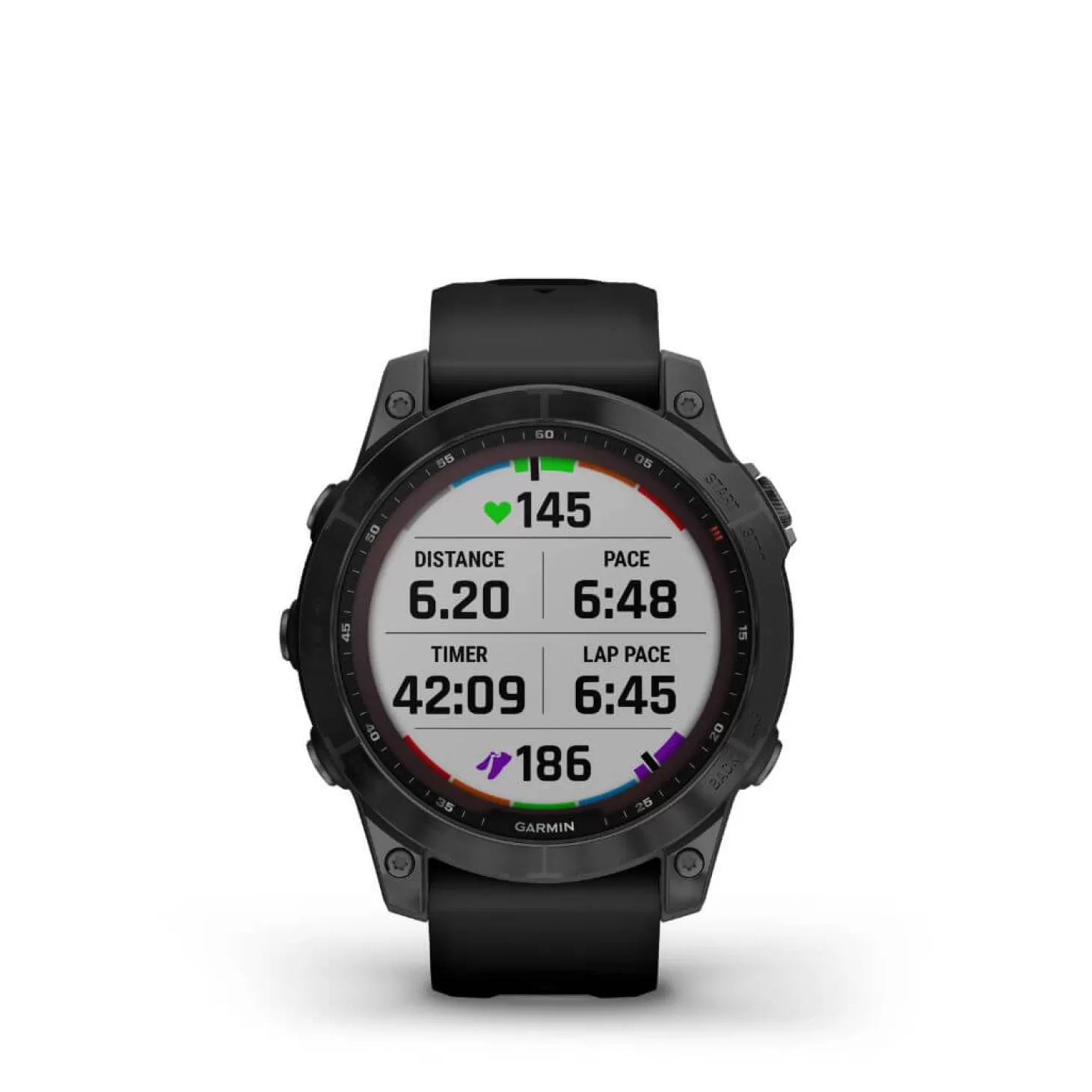 Garmin Ur - Fenix 7 Sapphire Solar - 47 Mm - Sort