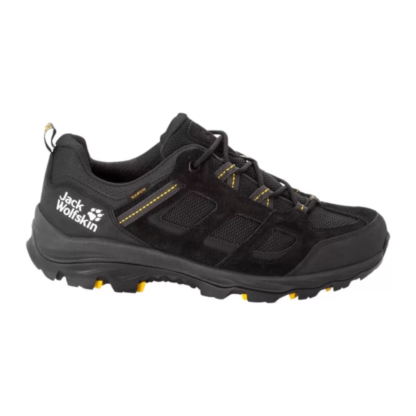 Jack Wolfskin Vandresko Til Maend - Vojo 3 Texapore Low M - Sort